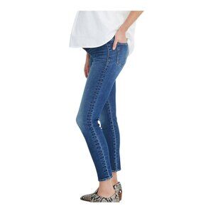 Madewell Over The Belly Skinny Crop Jeans Dewey Wash Tencel Edition Women's 26